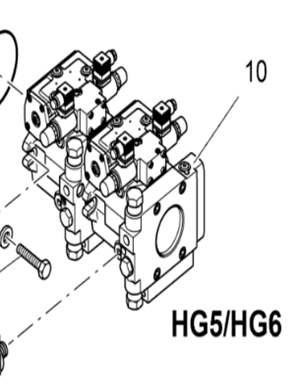 V ö gel paver scraper hydraulic pump part number 2159438