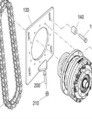 V ö gel paver scraper chain part number 2509306