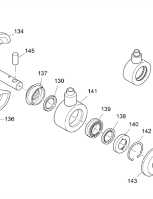 V ö gel paver hanger bearing part number 9541110635