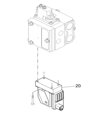 Vö pavers Tamper solenoid valve part number 2339196