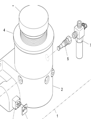 Vö pavers Pressure reducing valve part number 2027885