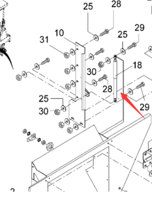 Vö pavers  Part No. of side door Gas Spring 4606042110