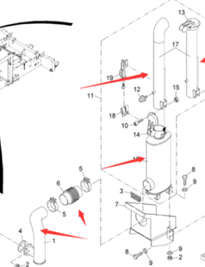 Vö pavers Silencer Assembly Part Number 2001614