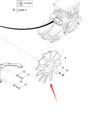 Vö pavers  Fogler Fan Blade Part Number 2105388