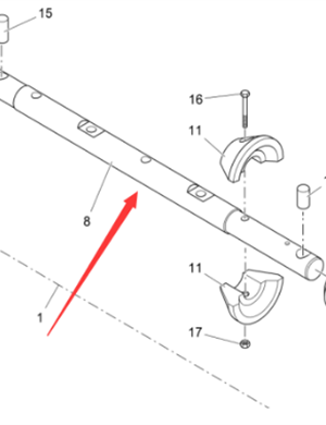 Vö pavers  Spiral shaft part number 4622012475