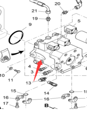   Vö pavers   Traveling pump Q1 part number 9628171000