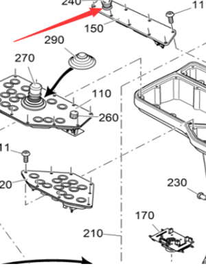  Vö pavers   Emergency stop button part number 2321619