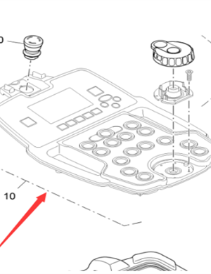 Vö pavers   Control panel part number 2427734