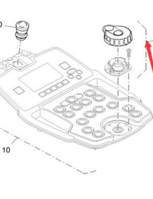 Vö pavers   Side control box potentiometer part number 2304177