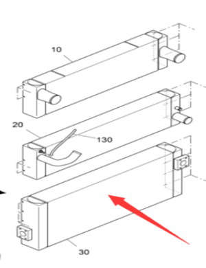 Vö pavers  Hydraulic oil radiator part number 2204653