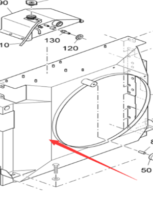 Vö pavers Fan cover part number 2212181