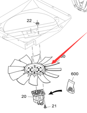 Vö pavers    Engine fan blade part number 2374227