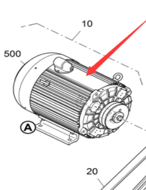 Vö pavers  Heating motor part number 23301