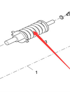 Vö pavers  Track tension spring device part number 2030566