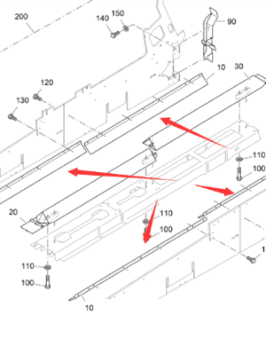 Vö pavers    Edge protection (mechanical) (hydraulic) Part number 2183816