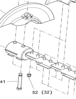 Vö pavers   Cap nut part number 950016158