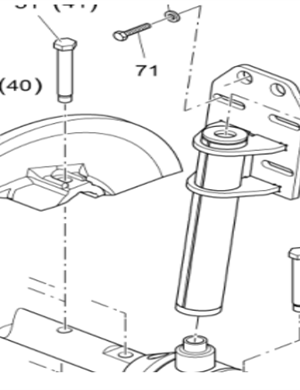 Vö pavers    Bolt part number 951633093