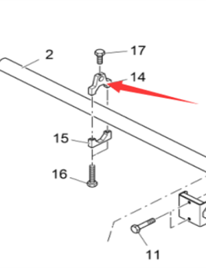 Vö pavers   Half pipe clamp part number 4610230107