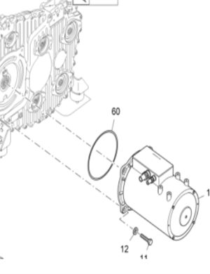 Vö pavers   Heating motor part number 2647627