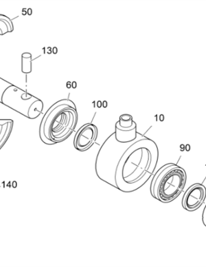 Vö pavers  Host hanger bearing part number 9541130635