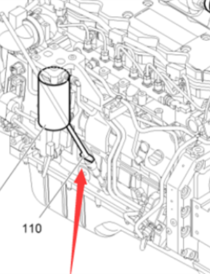 Vö pavers   machine oil dipstick part number 2431601