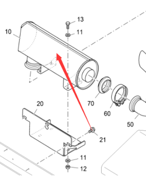 Vö pavers    Silencer part number 2380706