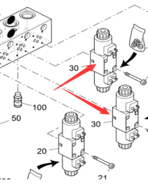 Vö pavers  Spiral motor solenoid valve part number 2375821