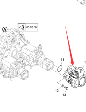 Vö pavers    Feeding hydraulic pump part number 2235647