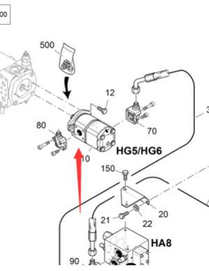 Vö pavers    Dual gear pump part number 223552