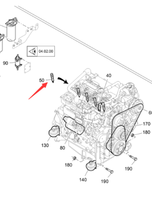 Vö pavers   Engine preheating plug part number 230868