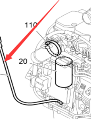 Vö pavers Engine hood gas spring part number 2254166