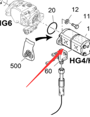 Vö pavers   Dual gear pump part number 2272106