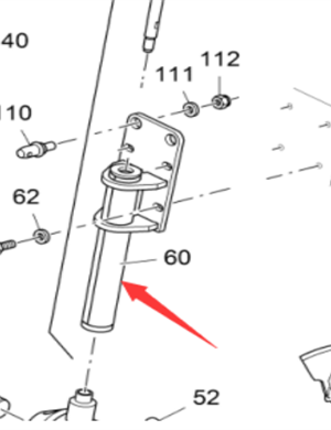 Vö pavers     Host hanger bearing seat part number 2253656