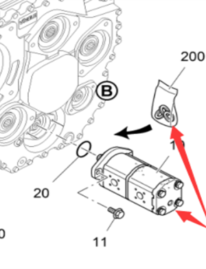 Vö pavers     Dual gear pump part number 2540723