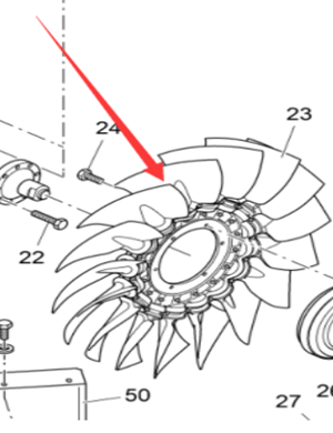 Vö pavers  Fan part number 2036951