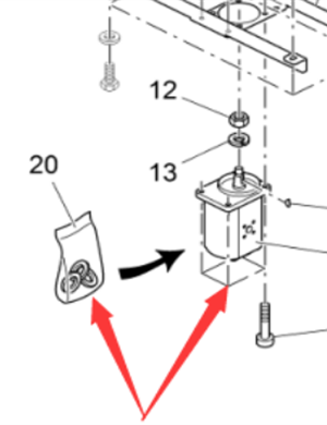 Vö pavers    Radiator Fan Motor Part Number 2028807