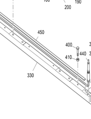 Vö pavers   Mainboard 1.25 meter tamper bar part number 2202733