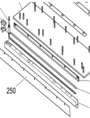 Vö pavers Host baffle blade part number 2027338