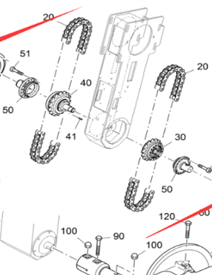 Vö pavers   Fixed bolt part number 9508160912