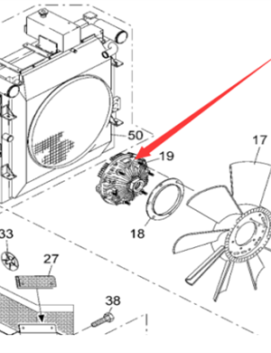 Vö pavers   Fan Coupler Part Number 4610222103