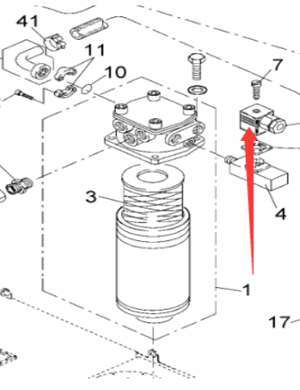 Vö pavers  Part number of solenoid valve plug 3515010022