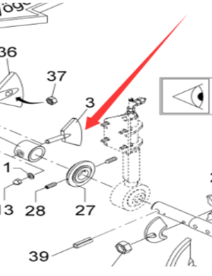 Vö pavers Reverse blade part number 4606302060