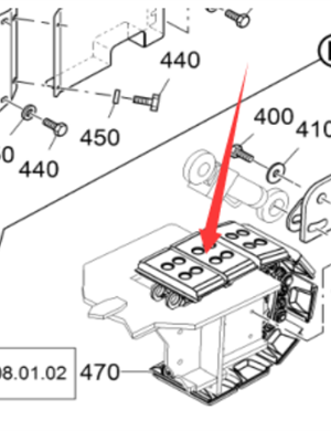 Vö pavers    Chain rail assembly part number 2335404