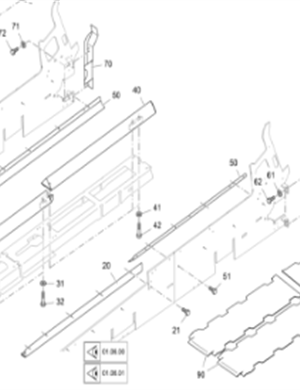 Vö pavers   Conveyor Bottom Chain Protection Repair Kit Part Number 2555203