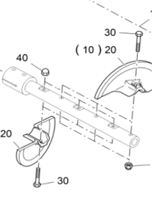 Vö pavers   Extended 1m spiral repair kit part number 2432450