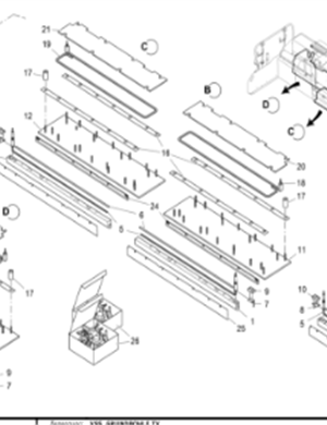 Vö pavers  Mainframe Screed Repair Kit Part Number 2073390