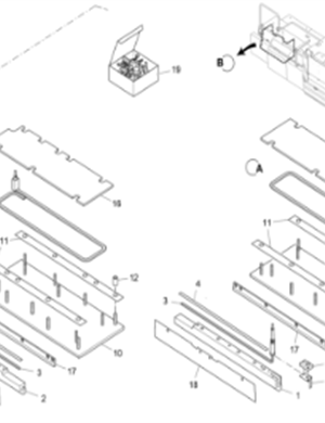 Vö pavers  75cm Screed Repair Kit Part Number 2051728