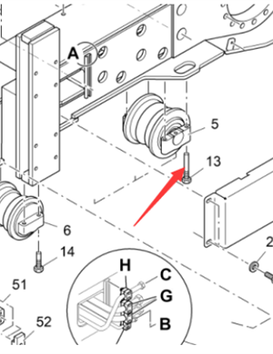 Vö pavers   Screw part number 2007490