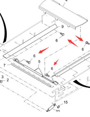 Vö pavers   Tightening bolt part number 9512300933