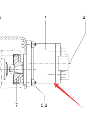 Vö pavers  Left Hammer Motor Part Number 9629281000